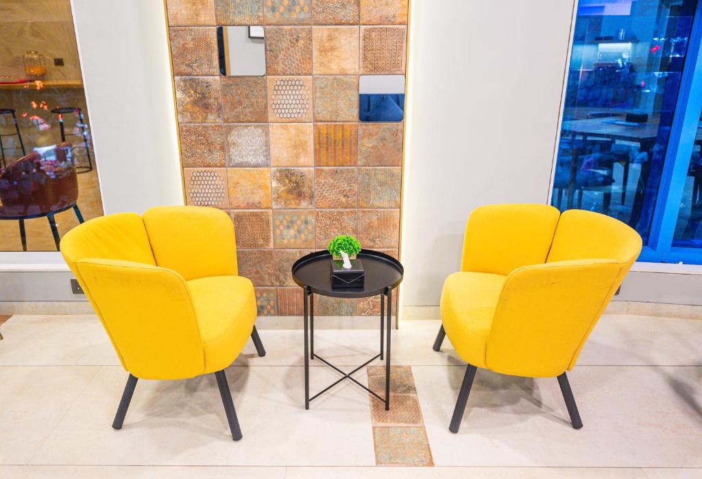 Posezení v ubytování Indie Stays Studios, Chembur