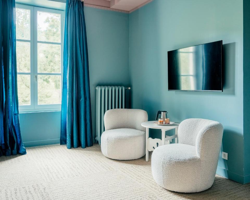 Domaine La Gentilhommière - Chambre Triple Avec 1 Lit Queen Et 1 Lit Simple