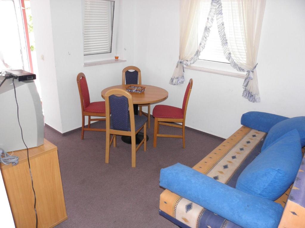 Posezení v ubytování Apartments Monika