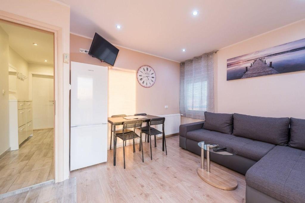 Posezení v ubytování Apartments Tomo
