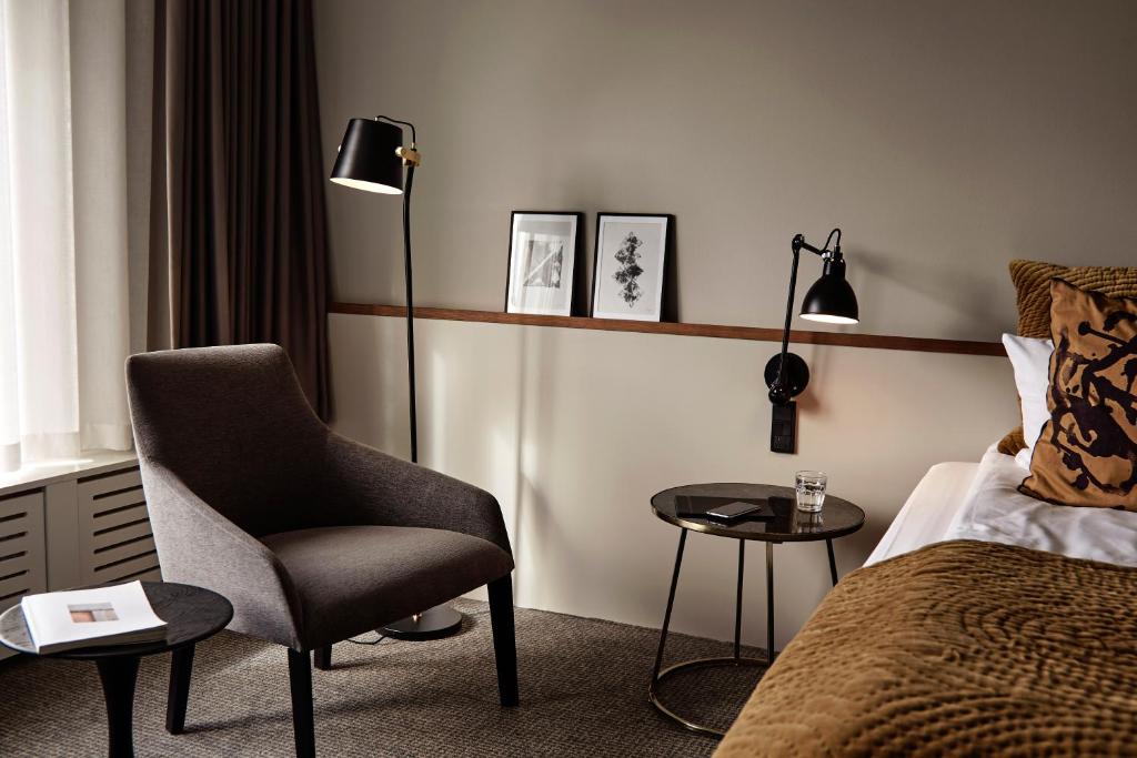 Ein Bett oder Betten in einem Zimmer der Unterkunft Comwell Borupgaard
