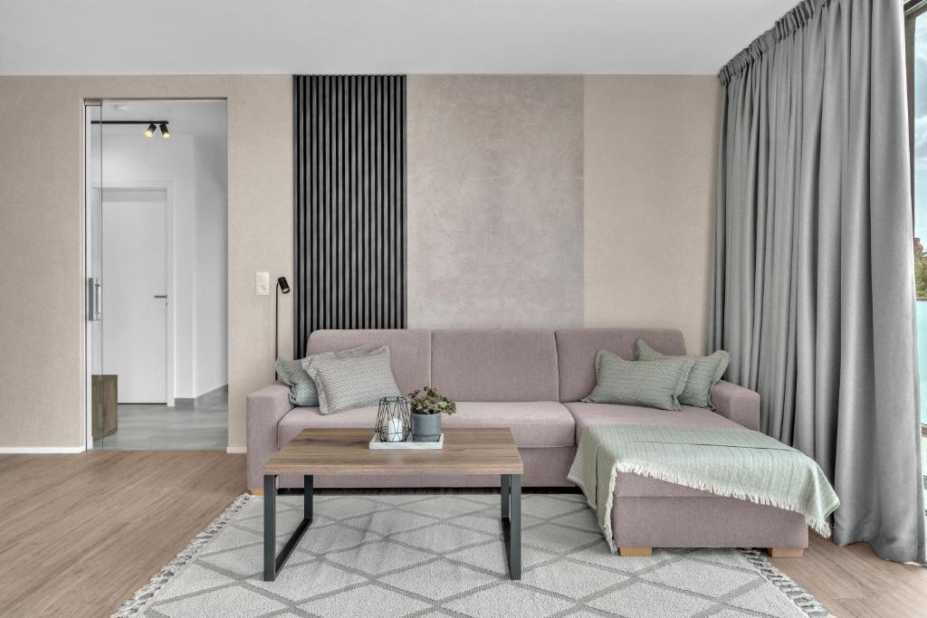 Posezení v ubytování Apartment VIVA TEBA Vrchlabí