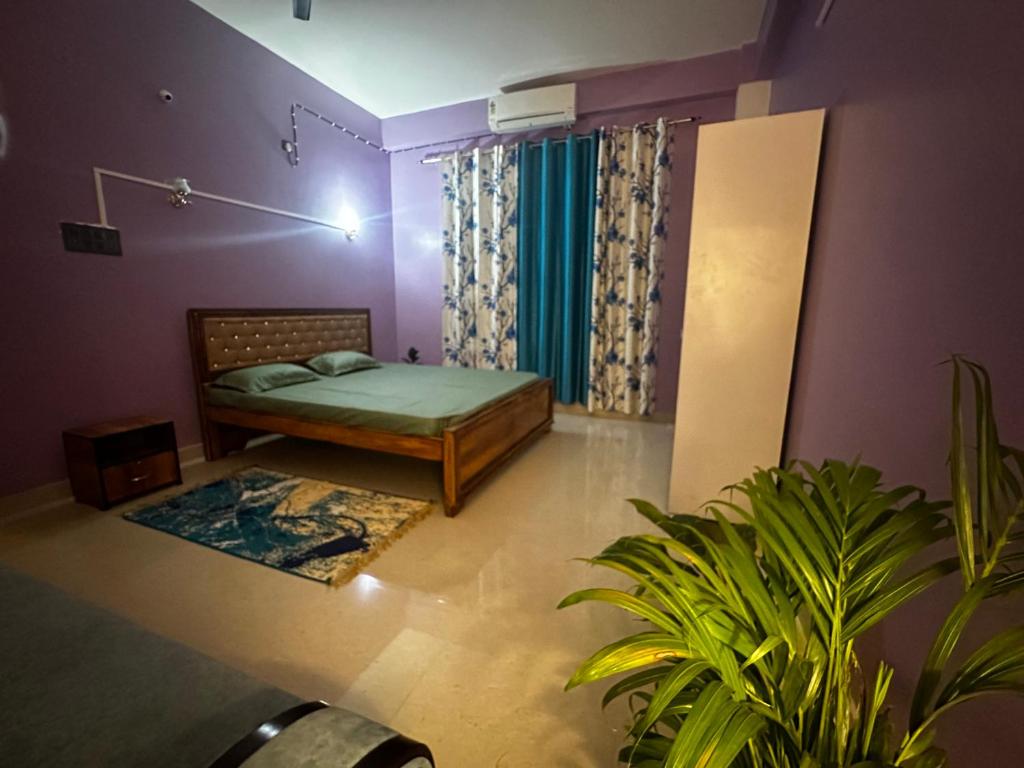 Postel nebo postele na pokoji v ubytování Kuhipaat Homestay