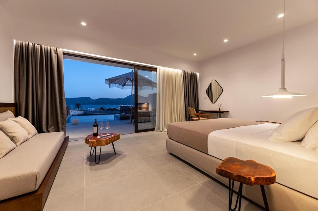 Istumisnurk majutusasutuses Scylla Concept Suites
