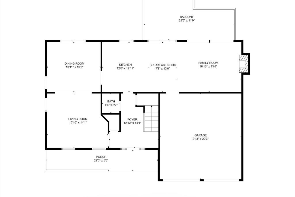 a floor plan of a house at Entire 4-BR in Beloved DC Area Takoma Park in Takoma Park