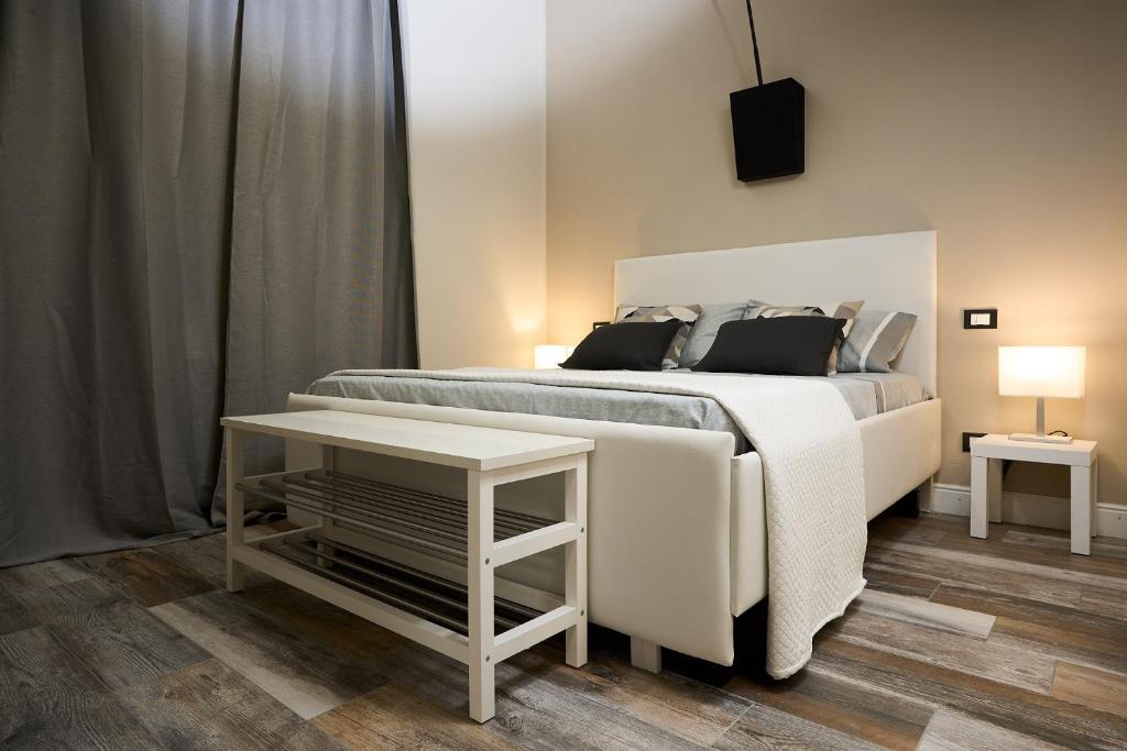 Postel nebo postele na pokoji v ubytování Residenza Piccoli Sogni