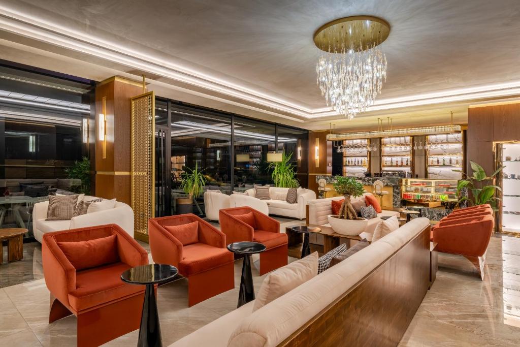 Posezení v ubytování Best Western Premier Hidden Hills Hotel