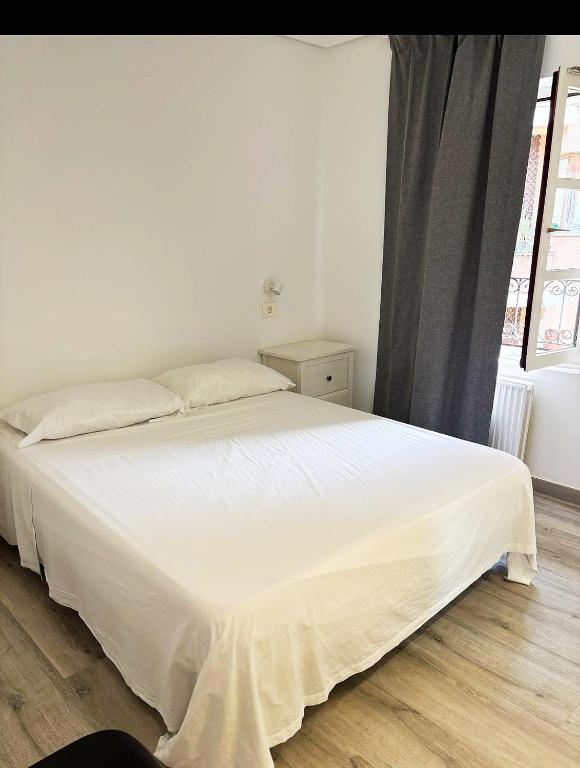 Postel nebo postele na pokoji v ubytování Hotel Lauxeta Berria