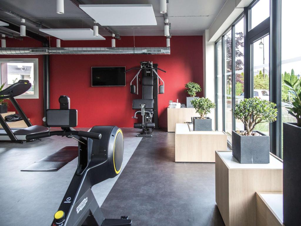 Fitness centrum a/nebo fitness zařízení v ubytování ibis Styles Bâle-Mulhouse Aéroport