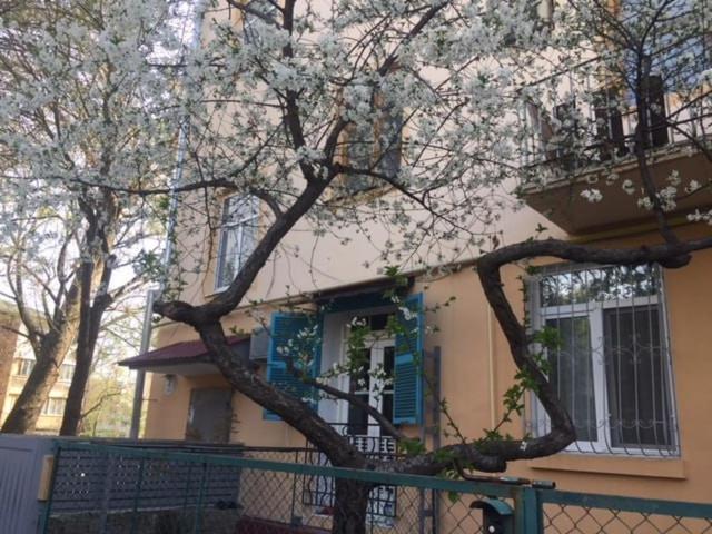 Το κτήριο όπου στεγάζεται  το διαμέρισμα