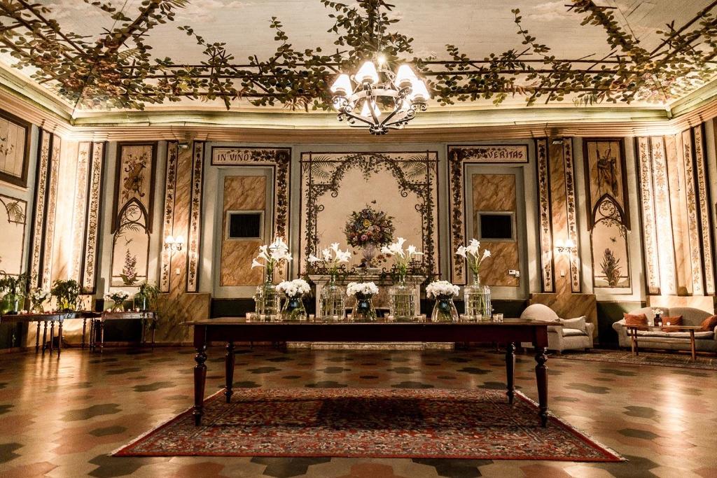 Posezení v ubytování Gran Hotel del Paraguay