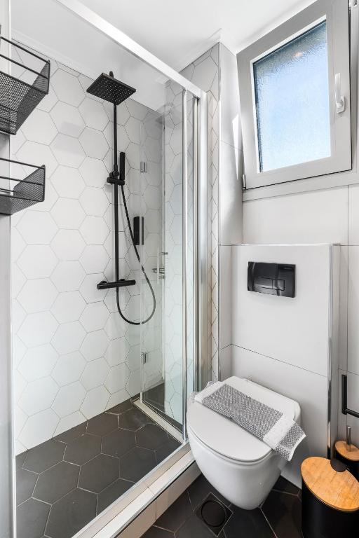Koupelna v ubytování Vento Villas