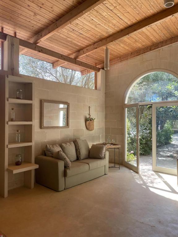 A seating area at Tenuta Sidore