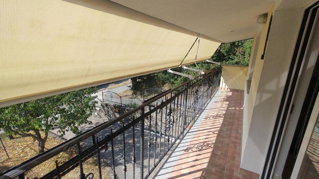 Balkón nebo terasa v ubytování Apartma Apollonio