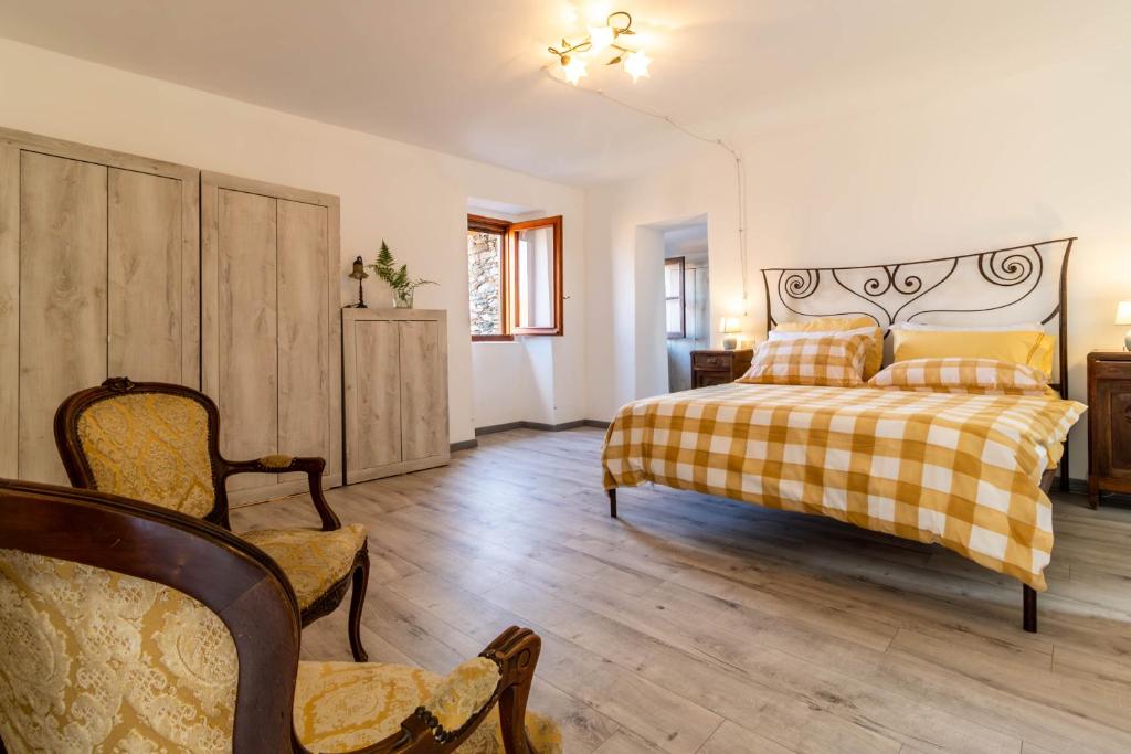 Nuovo Moderno Rustico sul Lago Maggiore, Vino fresco, BBQ - La casa di Amelia - Two-Bedroom House