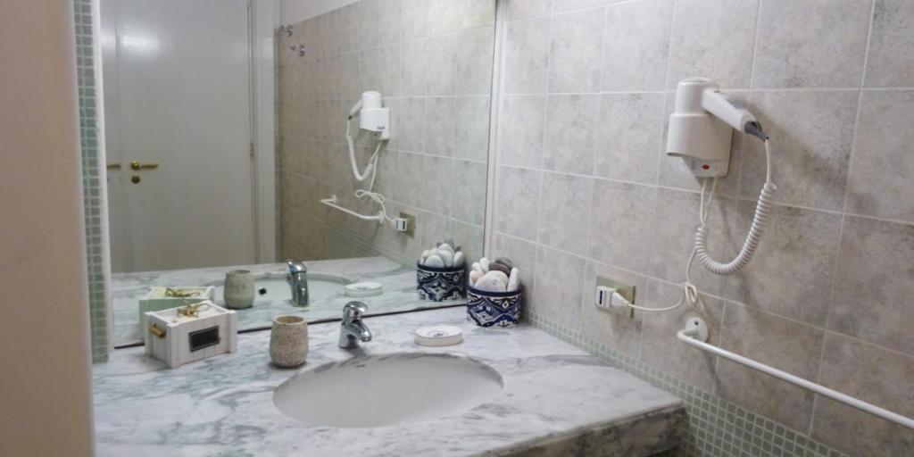 Koupelna v ubytování B&B DOÑA FLOR