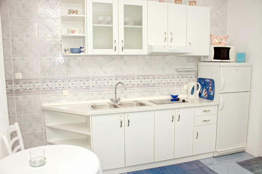 Kuchyňa alebo kuchynka v ubytovaní Apartment Gojko
