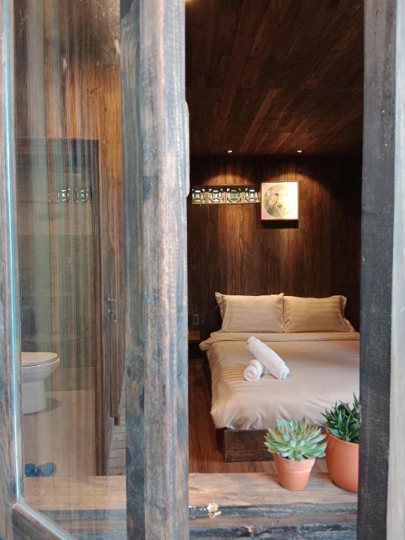 Koupelna v ubytování Mimoza homestay, Cầu Đất - Đà Lạt