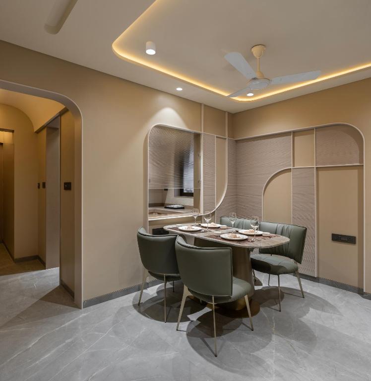 Posezení v ubytování Orbit Serviced Apartments