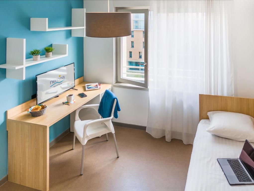 Nemea Appart Hotel Elypseo Strasbourg Port - Resim 36