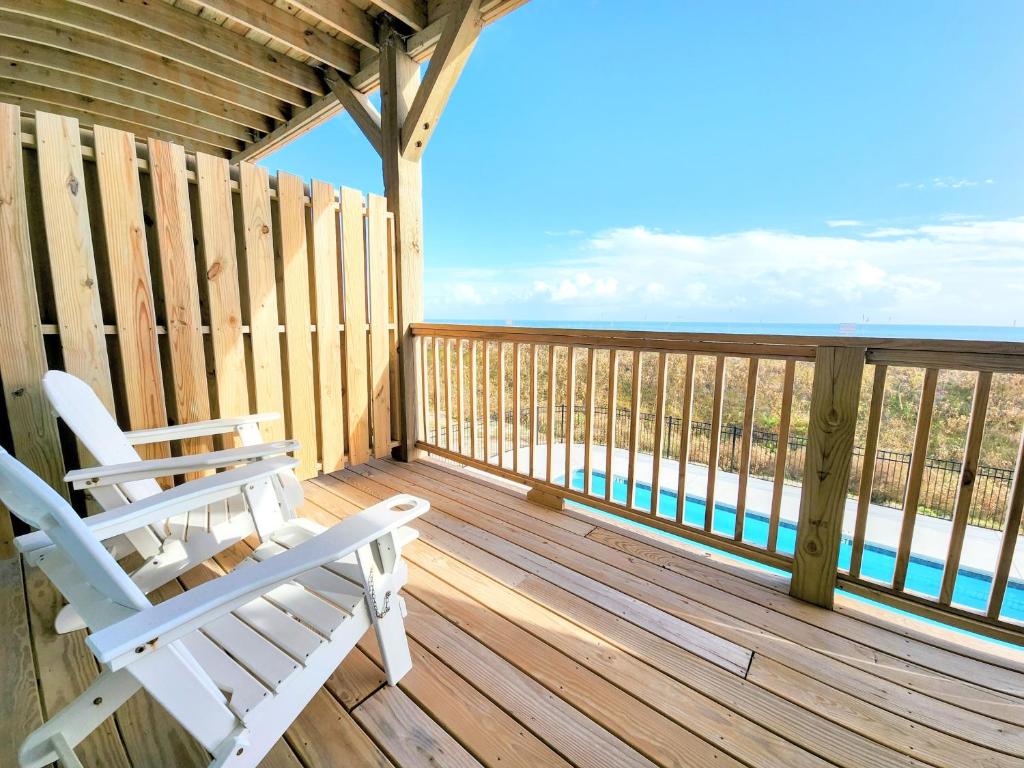 Balkón nebo terasa v ubytování Heaven's Horizon