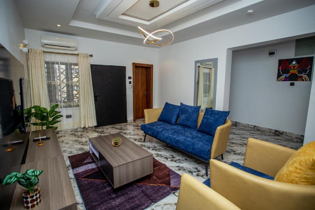 Posezení v ubytování Aija Residences