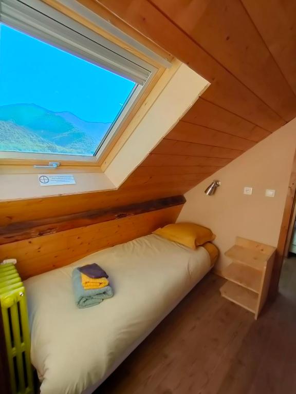 Postel nebo postele na pokoji v ubytování Eco Gite La Grange