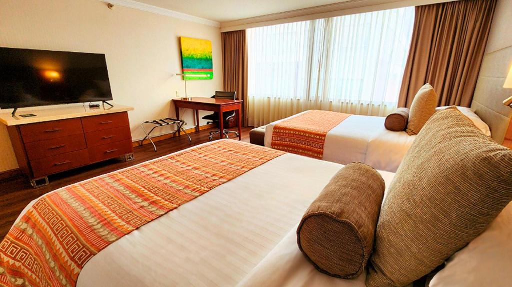 Bogota Plaza Hotel - Habitación Doble Con Dos Camas Dobles: No Fumar