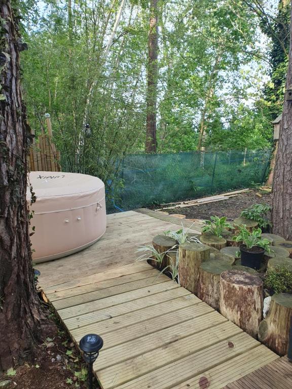 Zahrada ubytování Cabane dans les arbres