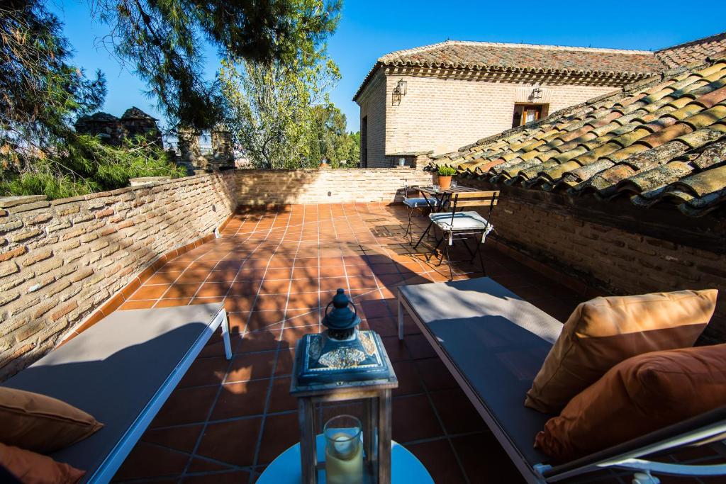 Posezení v ubytování Hotel Hacienda del Cardenal