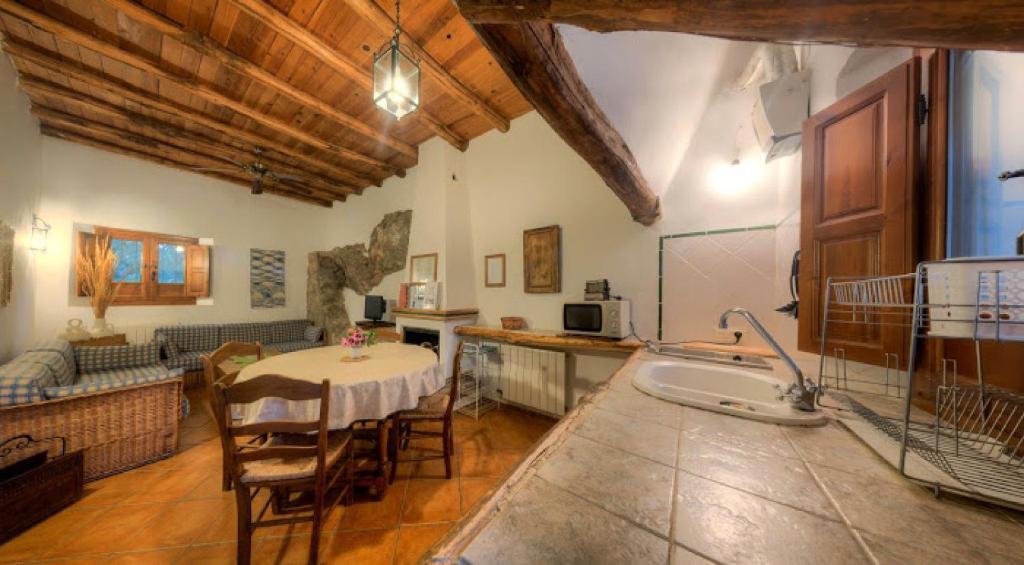 Zona de estar de Cortijo Balzain