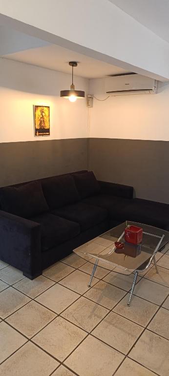 Posezení v ubytování Departamento Alem