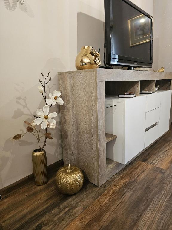 Kuchyň nebo kuchyňský kout v ubytování Bright Inn - Holiday & Business Apartment