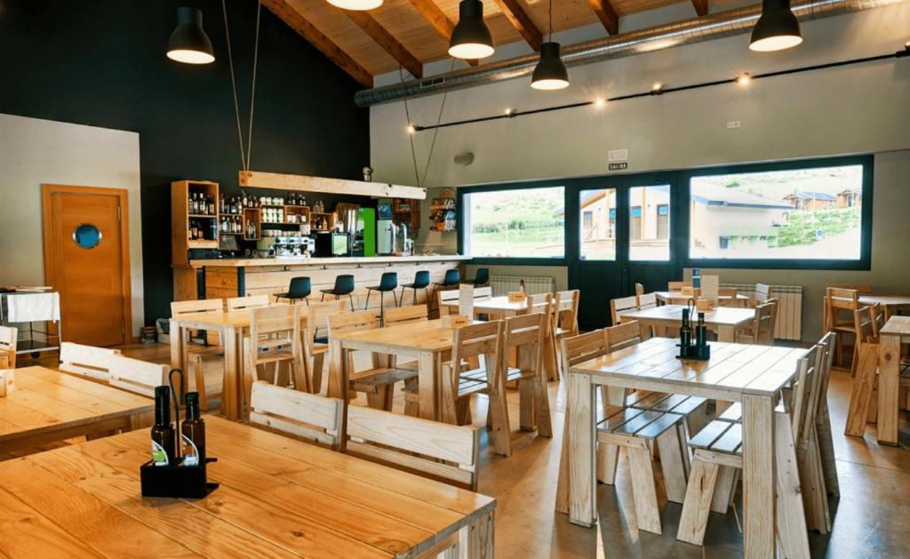 Restaurace v ubytování Camping IZARPE
