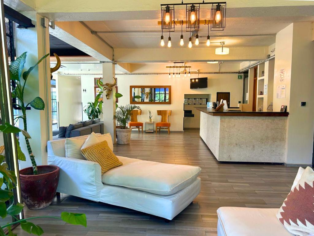 Posezení v ubytování Joint Boutique Hotel