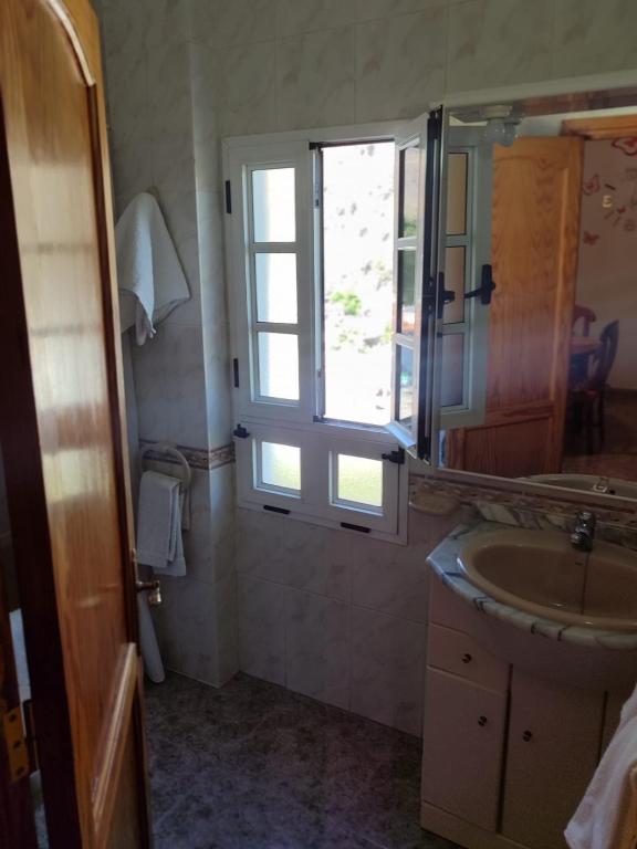 Koupelna v ubytování Casa Reyes Fataga