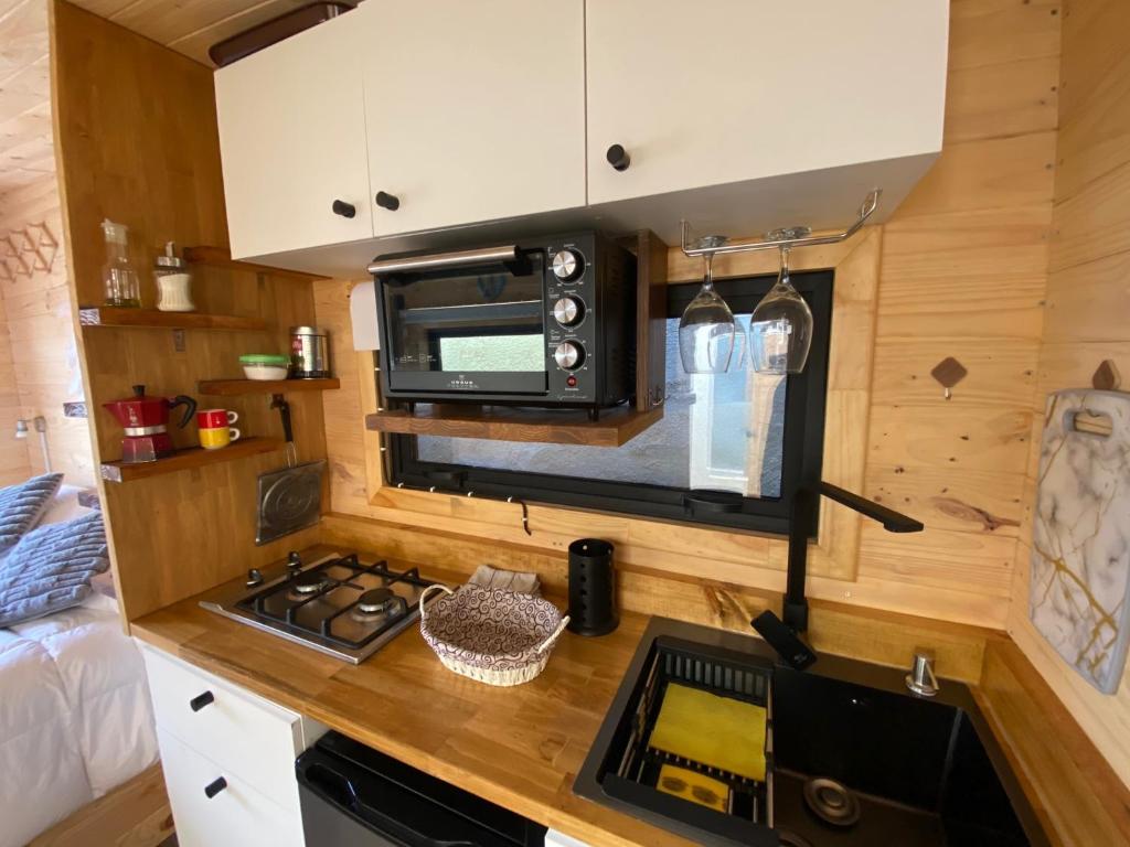 Cucina o angolo cottura di Hostal Kuyen