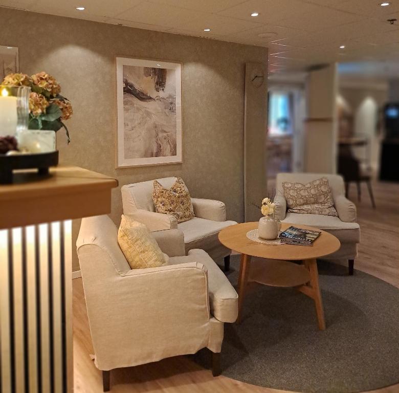 Posezení v ubytování Hotell Rådhuset