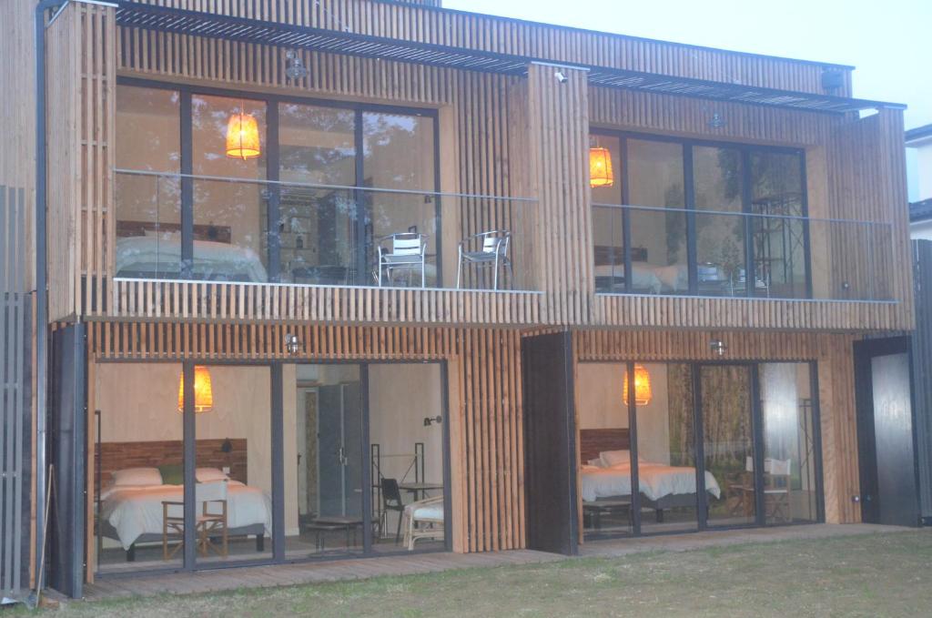 Budova, kde se bed and breakfast nachází