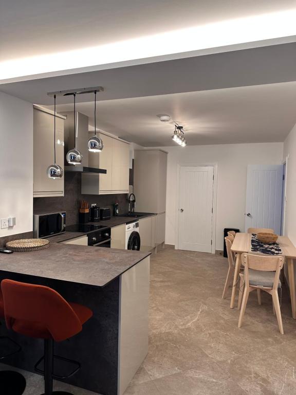 Kuchyň nebo kuchyňský kout v ubytování Aya's Snaresbrook Apartment