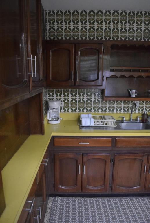 Kuchyň nebo kuchyňský kout v ubytování Linda y céntrica habitación