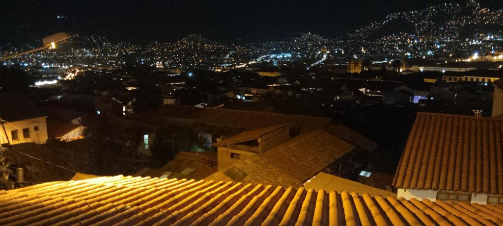 Nespecifikovaný výhled na destinaci Cuzco nebo výhled na město při pohledu z apartmánu