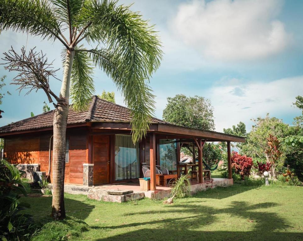 Zahrada ubytování Oinan Guest House