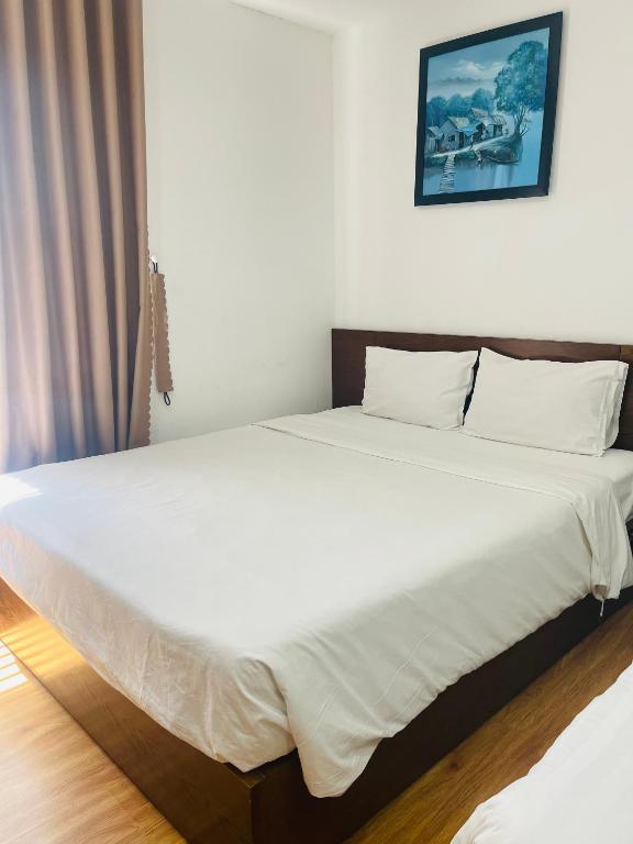 Postel nebo postele na pokoji v ubytování Silana Beachfront Hotel & Spa