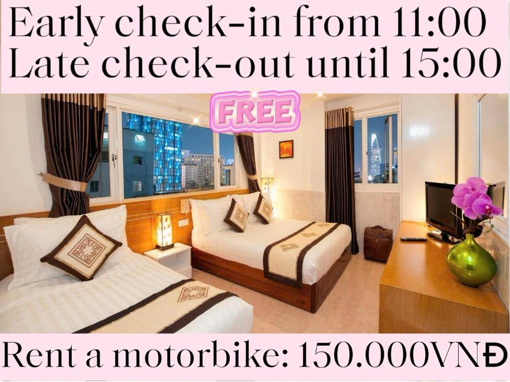 Postel nebo postele na pokoji v ubytování Felix Hotel