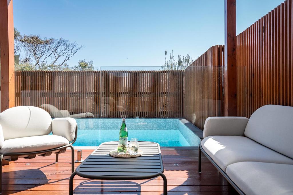 Et opholdsområde på Sandy Shores