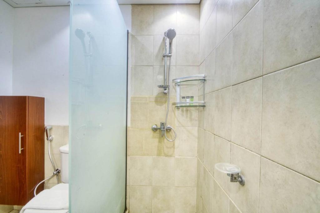 Koupelna v ubytování Dream Inn Apartments- Emaar Towers - Rega Al Buteen