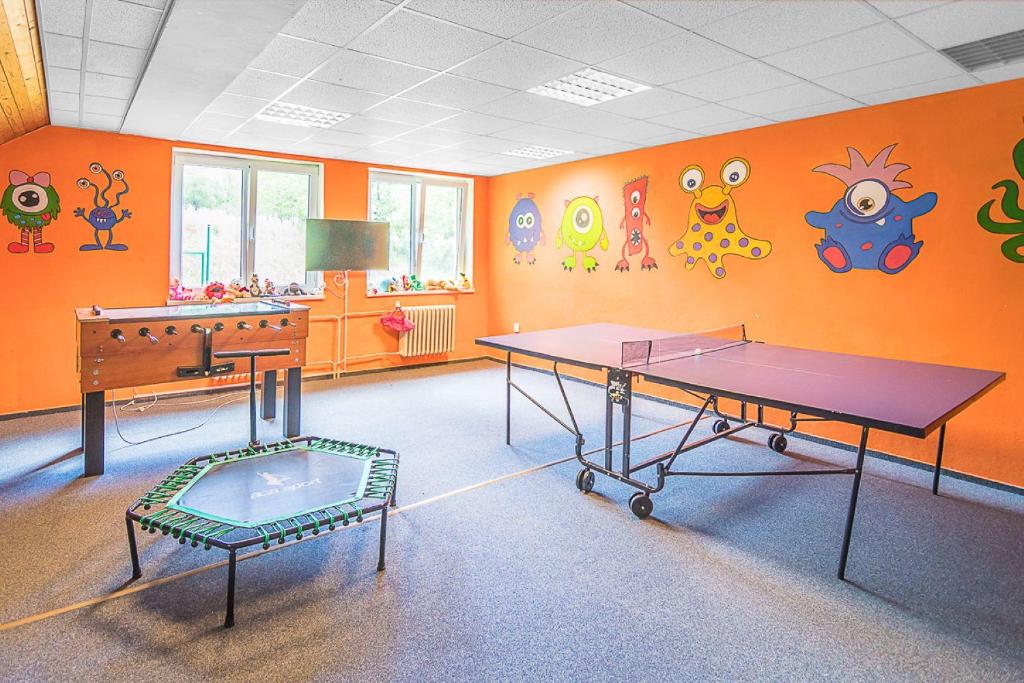 Stolní tenis v ubytování Penzion Vápenka nebo okolí