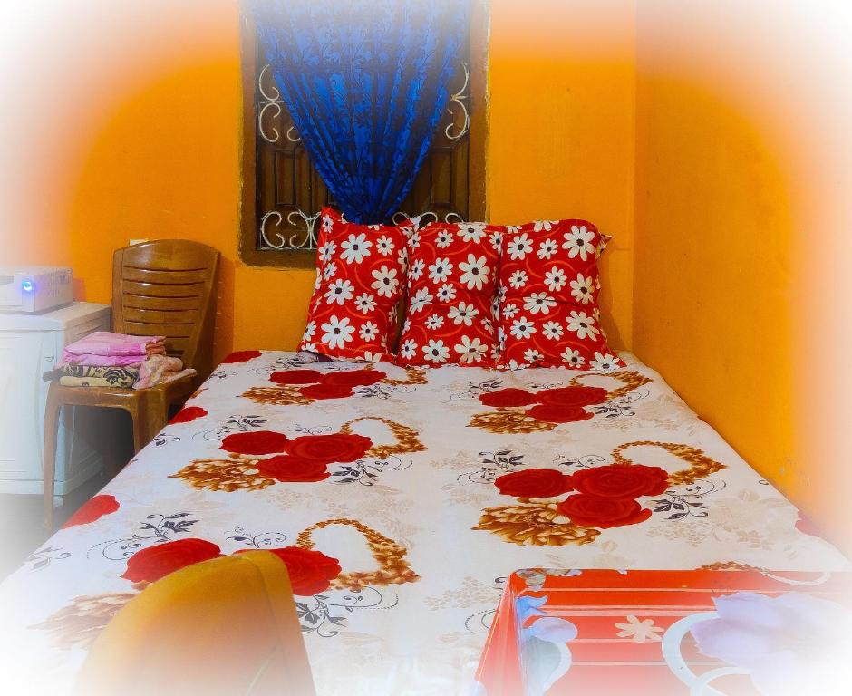 Postel nebo postele na pokoji v ubytování Risabya Guest House