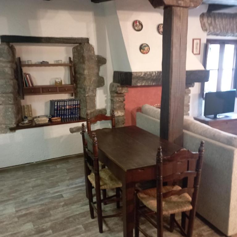 Posezení v ubytování Apartaments Can Lo